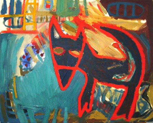 STUCKISM Jacqueline Jones paintings